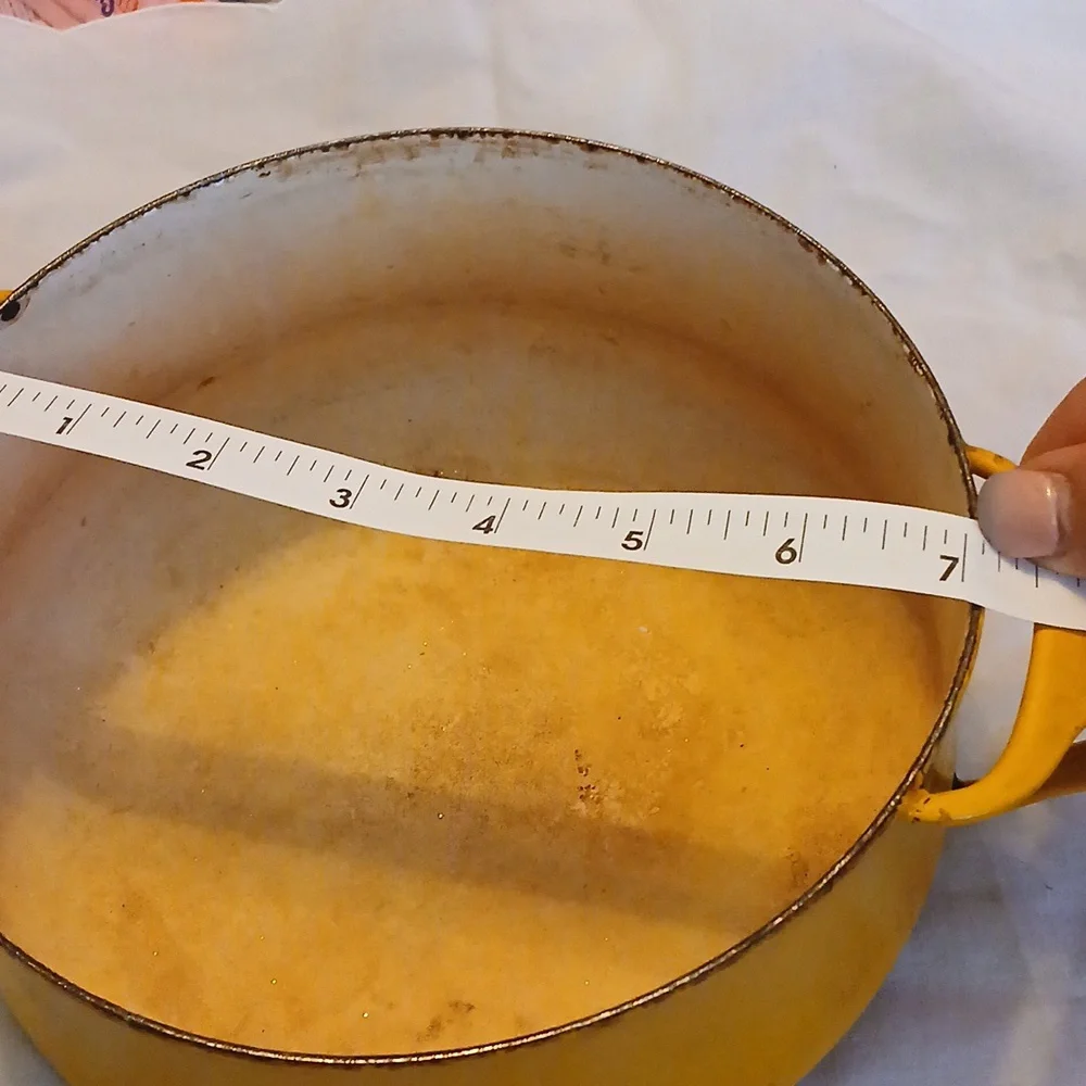 Dansk 7 in yellow Enamel pot Kobenstyle - Picture 4 of 7